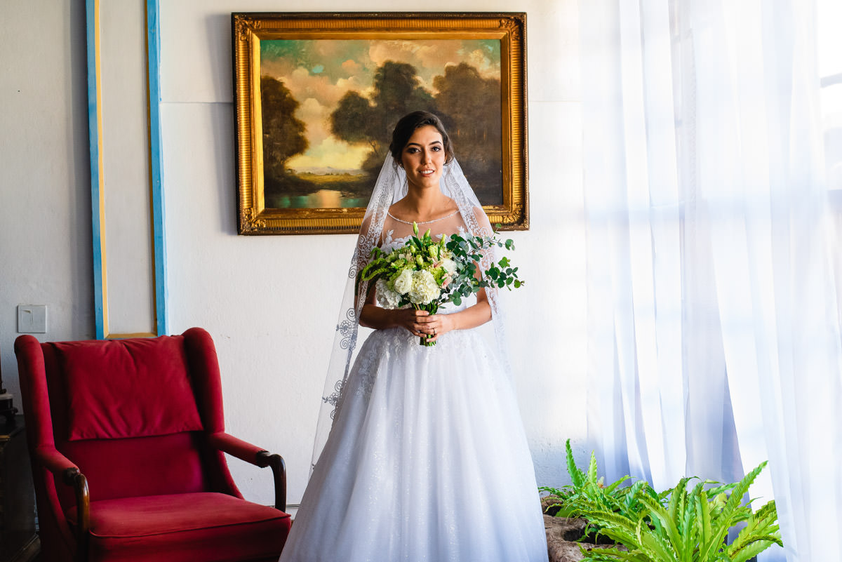 vestido de noiva para casamento de dia na vila relicario