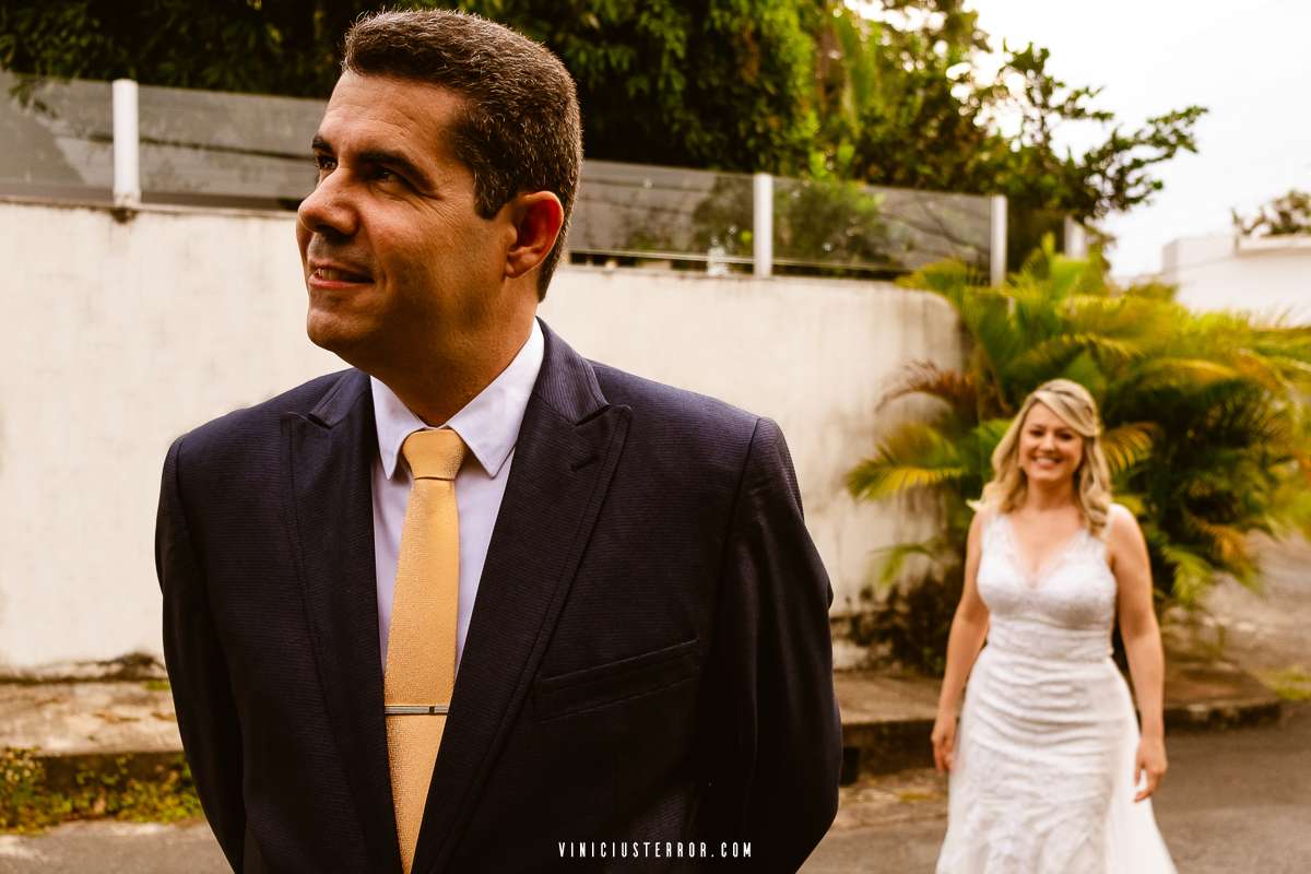 first look dos noivos no elopement wedding