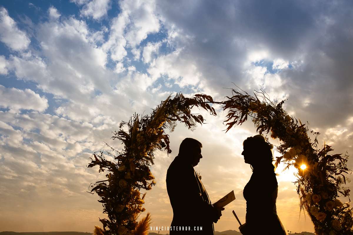 elopement wedding casamento a dois no por do sol