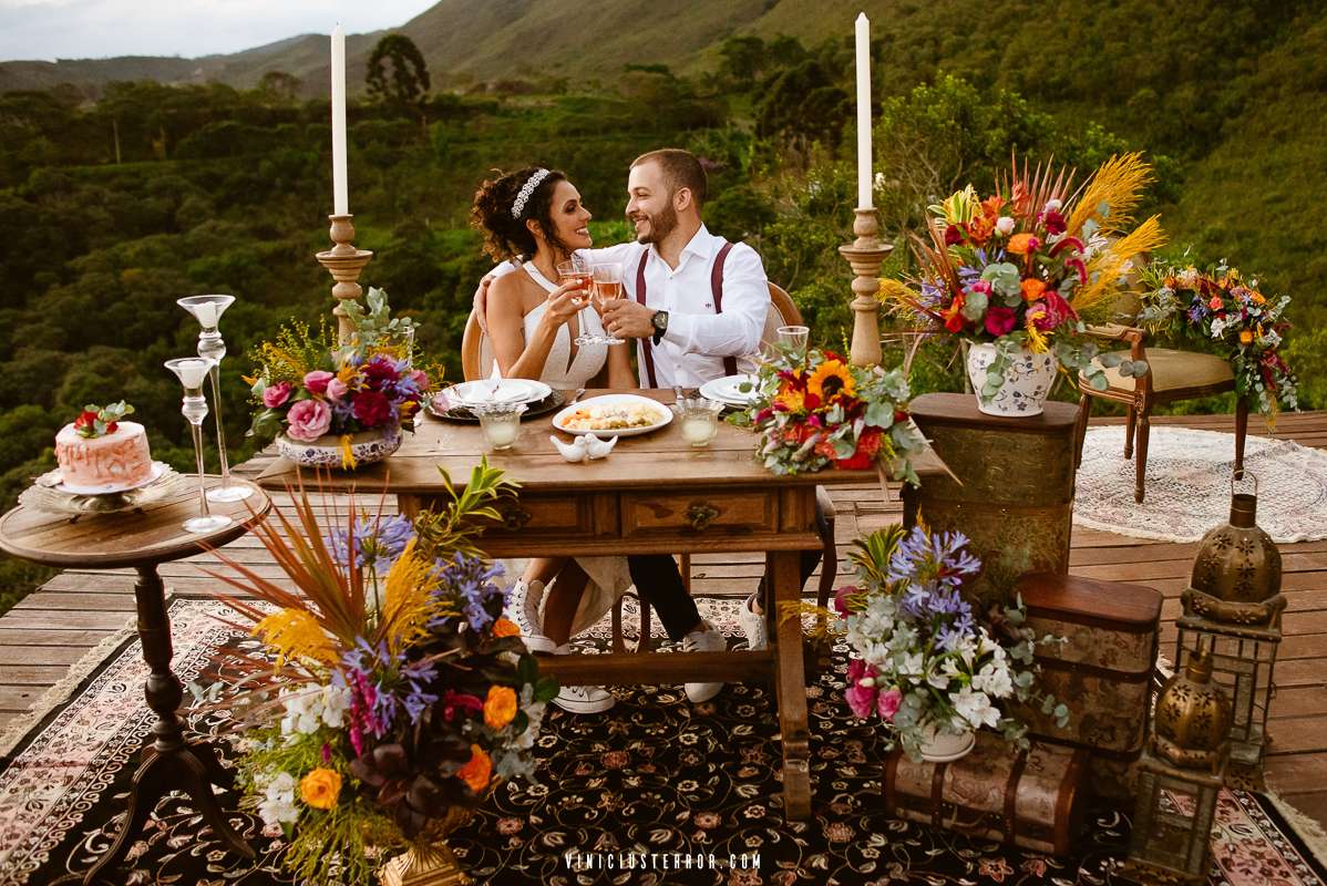 decoraçao casamento intimista